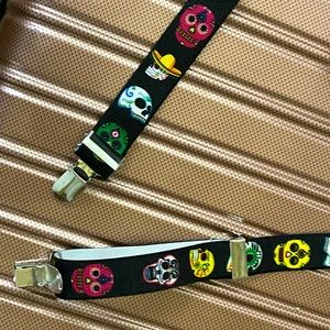 Day of the dead suspenders